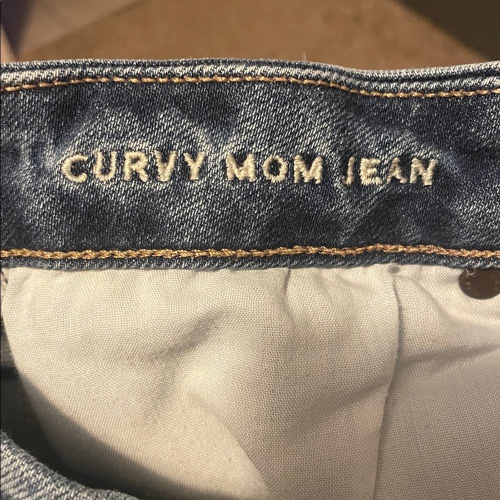 American Eagle curvy mom jean -size 6 x-long - Picture 4 of 5